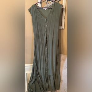Nanette Lapore olive green dress